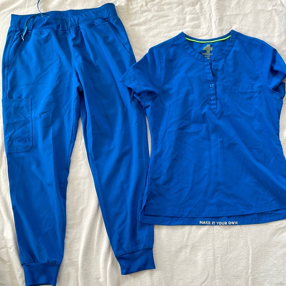 Meraki Sport Scrub Set, Size S